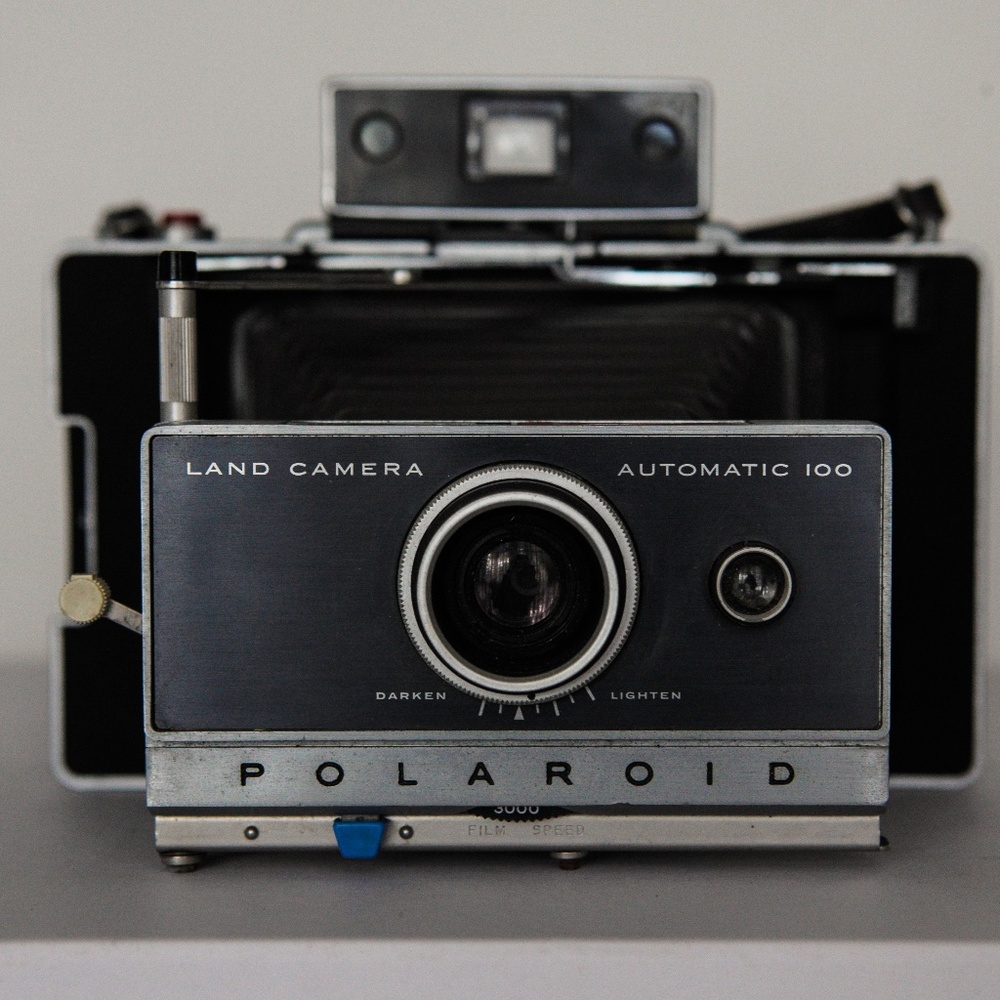 Vintage Polaroid Land Camera Automatic 100